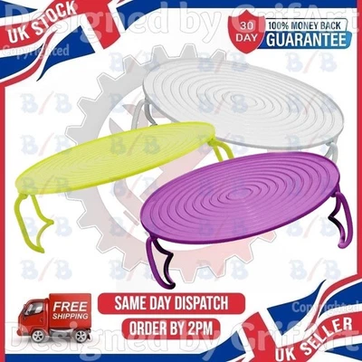 4 IN 1 MICROWAVE FOOD DISH PLATE STACKER STAND TRAY HEAT WARM TWO MEALS TOGETHER - Image 1 of 3