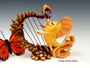 WDCC The Little Mermaid Classical Carp Porcelain Figurine, Boxed Disney - Picture 1 of 24