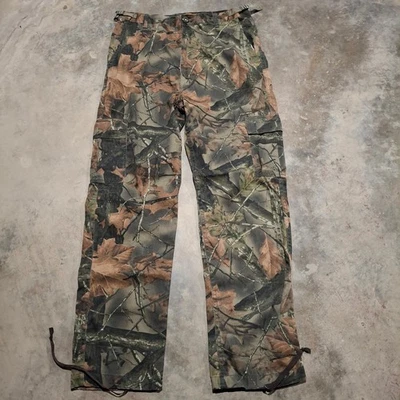 Camp Hunting Pants Trail Crest Leaf Camo Mens Size Medium M - Image 1 of 4