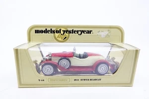6080 Matchbox Modell of Yesteryear Y-14 1931 Stutz Bearcat OVP - Bild 1 von 3