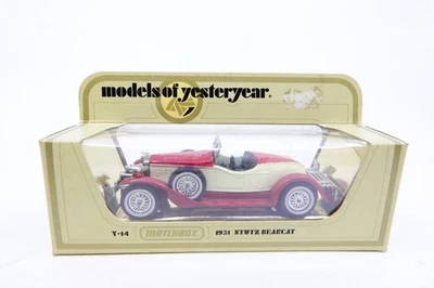 6080 Matchbox Modell of Yesteryear Y-14 1931 Stutz Bearcat OVP - Bild 1 von 3