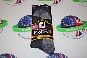 Footjoy ProDry mens crew socks navy marine/grey uk foot sizes 6-11 - Picture 1 of 2