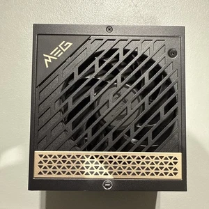 Alimentation gaming modulaire platine MSI MEG Ai1300P 1300W 80Plus 306-7ZP412-CEO - Photo 1/6