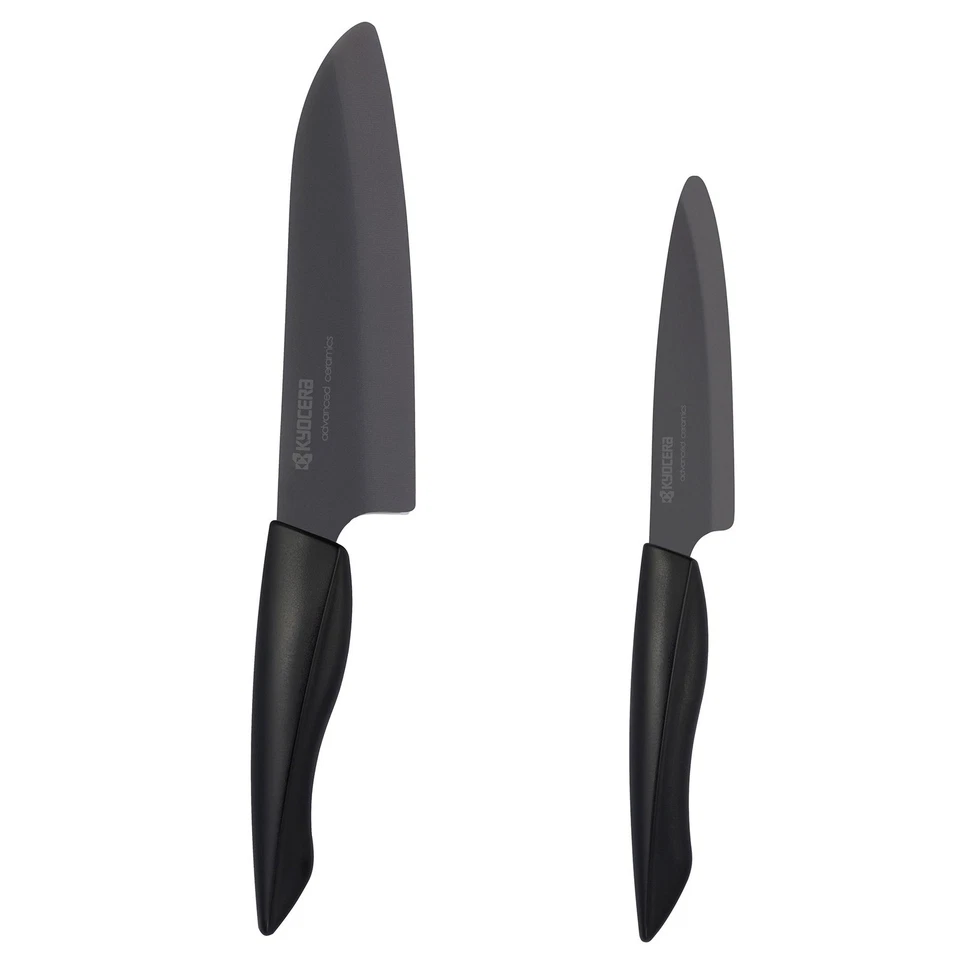 KYOCERA Geschenk-Set mit 2 SHIN BLACK Keramik-Messern - Bild 1 von 1