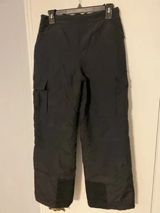 Columbia RIDGE Insulated Snow Ski Pants Winter Youth Boys XLarge 14/16 Black - Picture 1 of 6