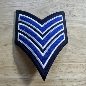 Sergeant E-5 For Class A Uniform. (US Army sleeve patch). New - Picture 1 of 14