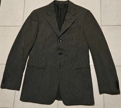 Armani Collezioni Mens Pinstripe Blazer Sport Coat Saks Fifth Ave Size 40R Italy - Image 1 of 4