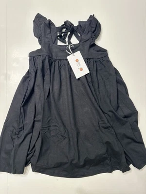 Omi Jo Well Dressed Wolf Black Aunt Heart AH Tunic Size 6 NWT - Image 1 of 3