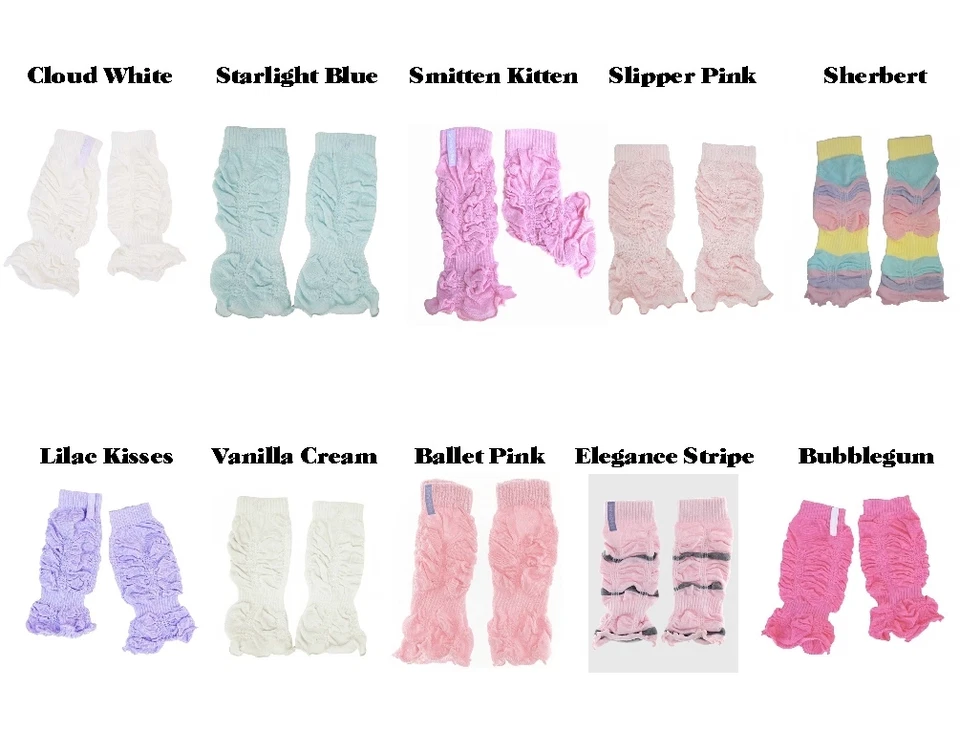 Newborn Infant Baby Leg Warmers Huggalugs Nubies Leg Ruffles  - Image 1 of 1