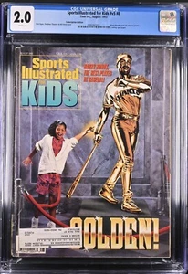 KELLY SLATER ROOKIE 1993 SPORTS ILLUSTRATED SI FOR KIDS UNCUT FULL MAG CGC 2 - Picture 1 of 6