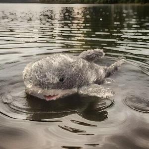 Aurora World grauer Hai Plüschtier Stofftier 11 Zoll Stofftier Destination Nation - Bild 1 von 9