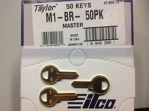 Schlage M1 Key Blanks Box 50 by JMA - Picture 1 of 1