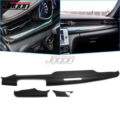 Carbon Console Dashboard Panel Trim For Maserati Quattroporte M156 2013 14-2015 - Image 1 of 4