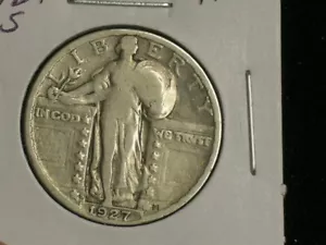 1927-S Sehr schön Stehende Freiheit Viertel (AA8-5) - Bild 1 von 2