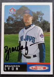 2002 Topps (Total) SIGNED: Brandon Lyon, BLUE JAYS #485 - Picture 1 of 1
