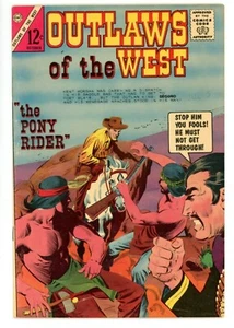 1964 Outlaws Of The West #50 Comic Book Cdc - Picture 1 of 2