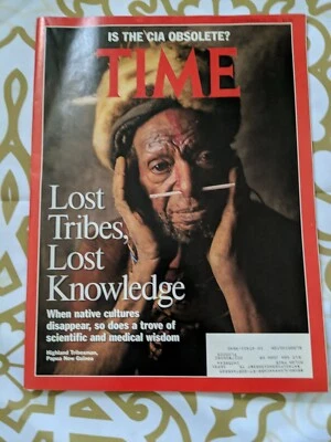 MAGAZINE TIME SEPT 21, 1991 IS THE CIA OBSOLETE LOST TRIBES LOST KNOWLEDGE  - Image 1 of 4