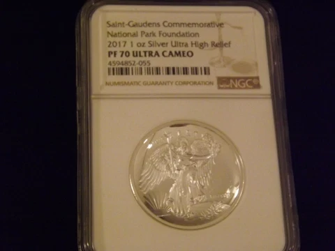 2017      Saint Gaudens       Nationasl Park        NGC  PF  70 Cover