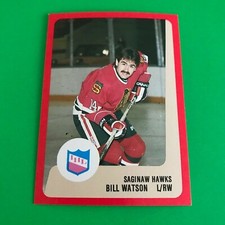 1988-89 ProCards Hockey - Bill Watson - Saginaw Hawks IHL (NM)