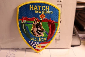 police patch  HATCH POLICE NEW MEXICO  K9 - Picture 1 of 1
