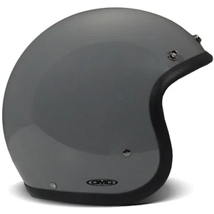 Motorrad Jethelm L - DMD Solid Retro Motorad Helm Vintage - crayon-grey - Bild 1 von 4