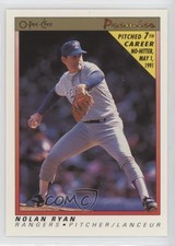 1991 O-Pee-Chee Premier Nolan Ryan #102 HOF