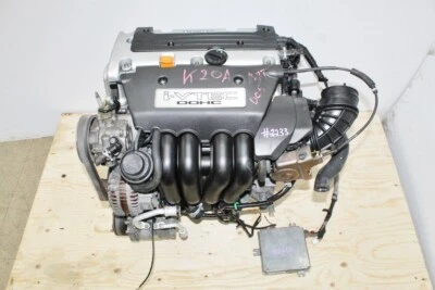 02-03-04-05-06 JDM ACURA RSX BASE MODEL K20A ENGINE 2.0L DOHC I-VTEC MOTOR K20A3 - Image 1 of 4