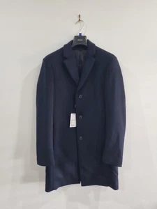 REISS Gable Wool Blend Single Breasted Epsom Overcoat - Small BNWT's RRP $600 - Picture 1 of 8