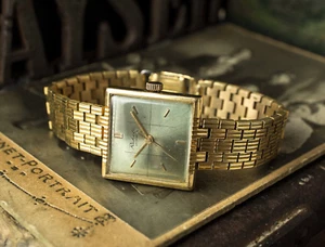 Soviet watch, RAKETA, ussr watch. collectable watch USSR. gold plated watch - Picture 1 of 5