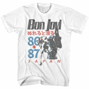 Bon Jovi Japan Tour 1986-87 Herren T-Shirt, Shirt für Musikfan " - Bild 1 von 1