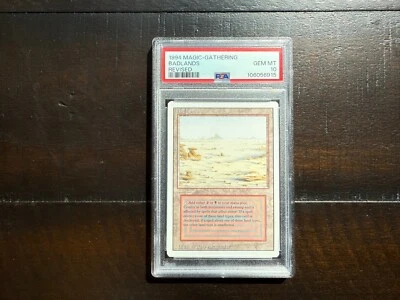 1994 Magic The Gathering Badlands Revised PSA 10 GEM MT - Image 1 of 4