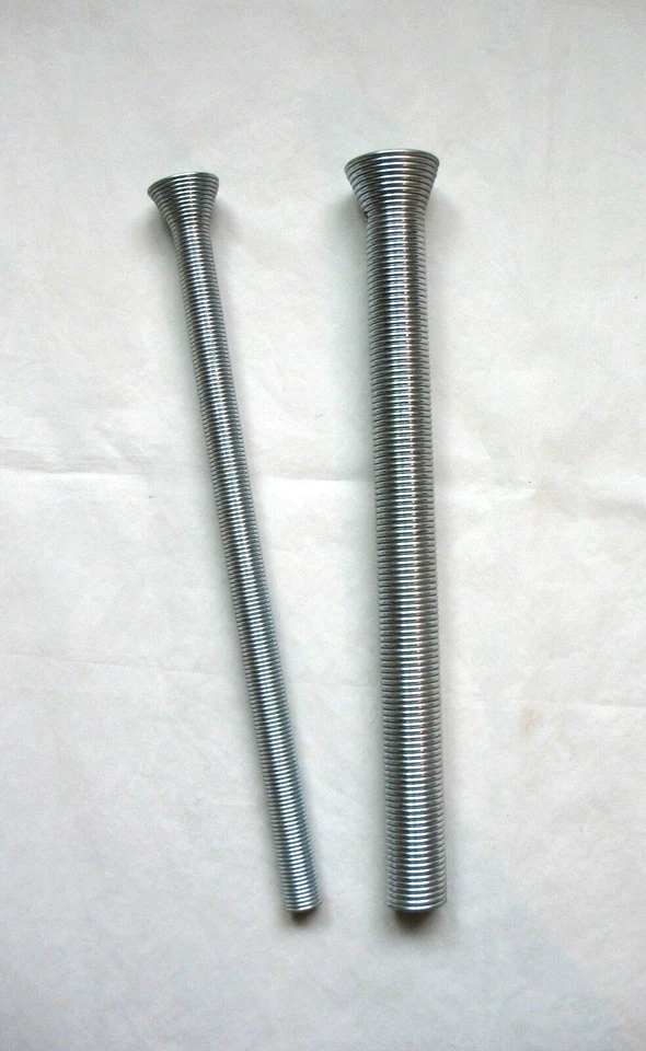 Set (2) Tube Bending Springs For 3/8" OD & 5/8" OD Soft Copper / Aluminum Tubing - Image 1 of 1