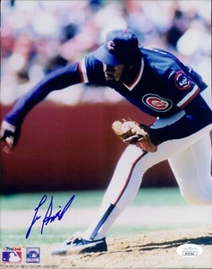 Lee Smith Chicago Cubs Signed 8x10 Glossy Photo JSA Authenticated - Picture 1 of 2