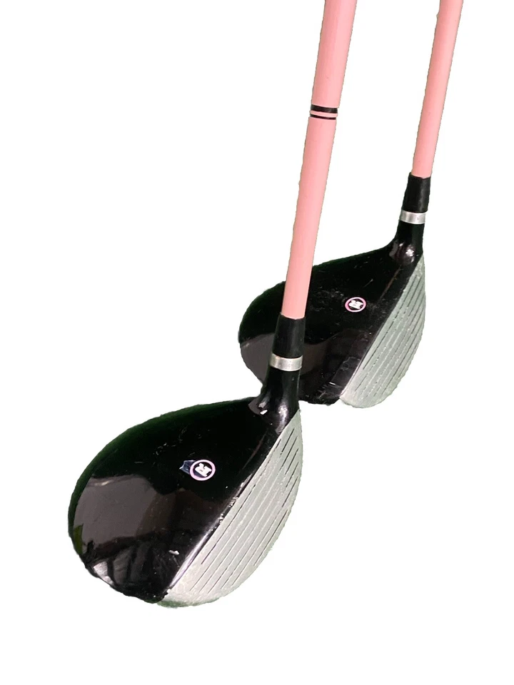 Ram Rhythm Women's Fairway Wood Set 3w, 5w Ladies Graphite Nice Factory Grips RH - Image 1 of 4