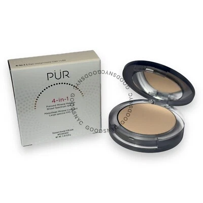 PUR 4 In 1 Pressed Mineral Makeup SPF 15 Powder Foundation FAIR IVORY NIB 10/25 - Image 1 of 4
