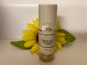 Vintage Reise Hotel Motel Plastikflasche Breck Shampoo Neu aus altem Lagerbestand Best Western Mini Haar - Bild 1 von 12