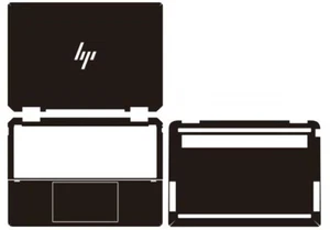 Aufkleber Skin Cover für HP Spectre X360 14-ef (14") 2023 Laptop Carbon Decals - Bild 1 von 22