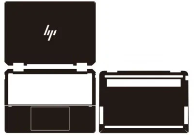 Sticker Skin Cover for HP spectre X360 14-ef (14") 2023 Laptop Carbon Decals - Image 1 of 4