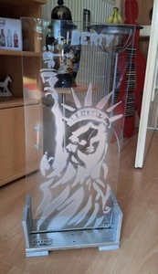 Liberty Auf Glas, USA, Amerika, Kunst, Liberty, Zeichnung, Unikat,   Einzelstück - Bild 1 von 4