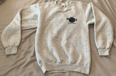 Sudadera Hard Rock Café Mujer Hombre Unisex Gris Pequeña Myrtle Beach De Colección Hecha en EE. UU. Foto 1 de 4