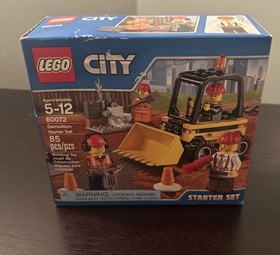 LEGO City 60072 Demolition Starter Set - NEW - SEALED DAMAGED BOX
