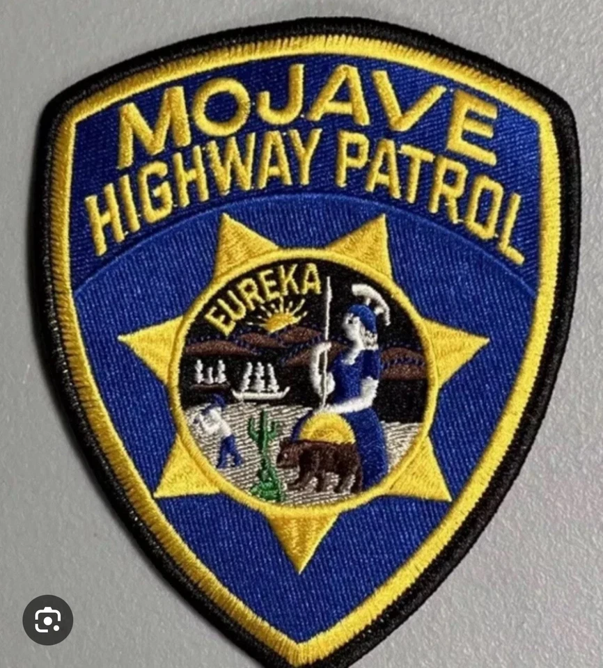 Novedad Parche Mojave California Highway Patrol.  No usado por la CHP. Foto 1 de 1