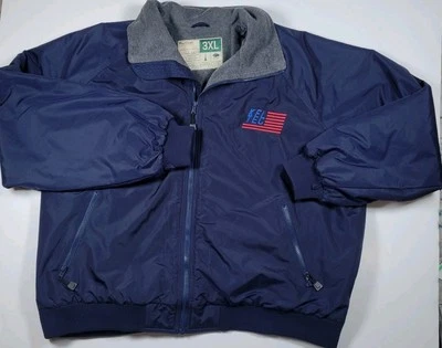 Keltec Mens 3XL Jacket Insulated Weather Resistant Long Sleeve Embroidered   - Image 1 of 4