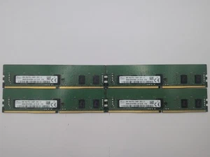 32GB 1Rx8 PC4-2400T-RD1-11 ECC Server Memory (4x 8GB Memory Kit) - Picture 1 of 2