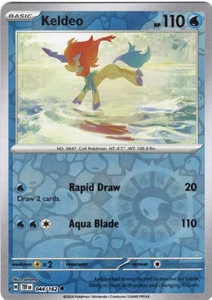 Keldeo Uncommon SV05: Temporal Forces 044/162 LP - Picture 1 of 2