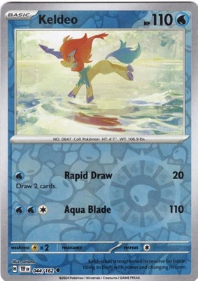 Keldeo Uncommon SV05: Temporal Forces 044/162 LP - Image 1 of 2