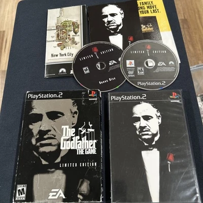 Godfather: The Game -- Limited Edition (PlayStation 2, 2006) CIB W/ Slipcover - Image 1 of 4