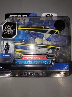 Star Wars Micro Galaxy Squadron TIE Defender Elite CHASE Serie 9 1 de 5000 Foto 1 de 4