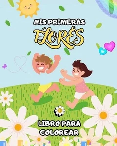 Libro de colorear de flores para nios: regalo de los amantes de las flores para - Picture 1 of 1