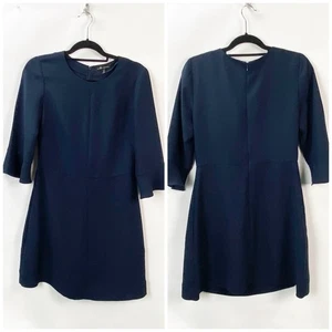 Banana Republic Flatterärmel Kleid blau Damengröße 6 Etuikleid Mini Party - Bild 1 von 7